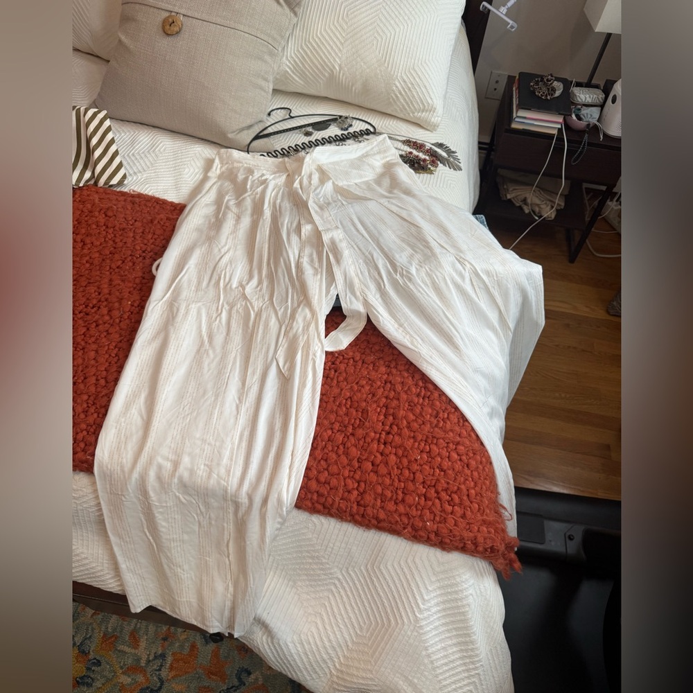 Summersalt White Wide Leg Pants